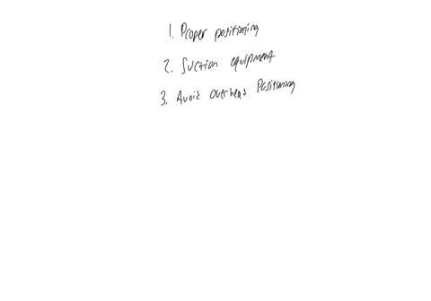 what-are-the-measures-used-to-prevent-airway-obstruction-during-dental-treatment-what-are-the-signs-and-symptoms-that-someone-might-be-having-a-stroke-how-should-the-dental-team-respond-if-a-patient-i