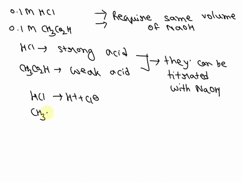 why-were-equal-volumes-of-01-m-hcl-and-01-m-acetic-acid-titrated-with-about-the-same-volume-of-naoh-99053
