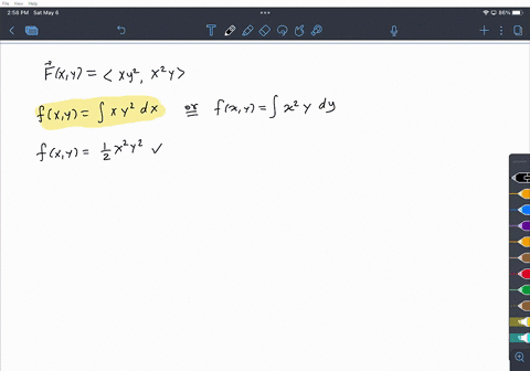 find-a-potential-f-of-the-given-vector-field-f-and-use-the-potential-in-conjunction-with-the-fundamental-theorem-of-line-integrals-to-evaluate-z-c-f-dr-along-the-given-path
