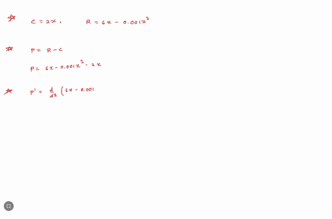find-the-marginal-cost-marginal-revenue-and-marginal-profit-functions-cx-2x-rx-6x-0001x2-marginal-cost-marginal-revenue-marginal-profit-find-all-values-of-x-for-which-the-marginal-profit-is-93837