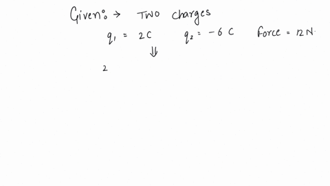 two-point-charges-2-c-and-6-c-attract-each-other-with-a-force-of-12-n-a-negative-charge-of-2-c-is-added-to-each-of-the-above-charges-now-the-force-between-them-will-be