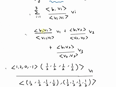 find-the-orthogonal-projection-of-b-12-0-1-onto-the-subspace-w-spanned-by-v1-12-12-12-12-v2-12-12-12-12-v3-12-12-12-12-please-include-all-the-work-i-am-really-confused-on-how-to-get-this-48854