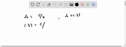 ii-the-speed-of-light-in-a-certain-substance-is-82-of-its-value-in-water-what-is-the-index-of-refraction-of-that-substance-2
