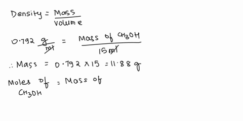 methanol-is-an-organic-solvent-that-can-be-used-as-a-fuel-in-some-automobiles-2-ch3ohl-3-o2g-2-co2g-4-h2o-l-h-14528-kjmol-calculate-the-amount-of-heat-in-kj-evolved-when-15-ml-of-methanol-ch-89182