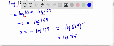 consider-the-following-10-x-169-a-find-the-exact-solution-of-the-exponentlal-equation-in-terms-of-logarlthms-b-use-calculator-to-find-an-approximation-to-the-solution-rounded-to-six-decimal-18438