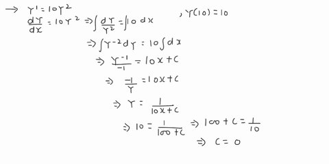 1-point-solve-the-separable-differential-equation-y-10y2-use-the-following-initial-condition-y10-10-y-1-point-solve-the-separable-differential-equation-for-u_-du-6u7t-e-dt-use-the-following-55087