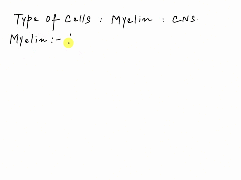 what-is-the-cell-type-that-produces-the-myelin-sheath-in-the-cns-88827