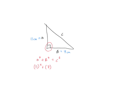 given-a-right-triangle-abc-with-a-11-cm-and-b-7cmfind-side-c-38987