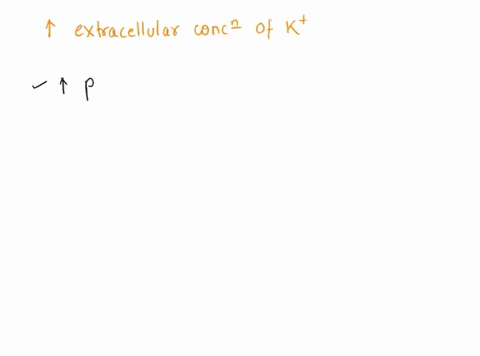 a-if-one-increased-the-extracellular-concentration-of-k-around-a-neuron-what-would-happen-to-the-membrane-potential-b-explain-the-reason-for-your-answer-83383
