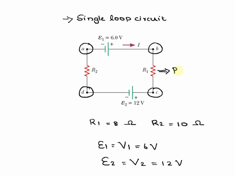 a-single-loop-circuit-contains-two-resistors-and-two-batteries-as-shown-in-figure-neglect-the-internal-resistances-of-the-batteries-the-power-delivered-the-resistor-ri-is-0-a-333-w-0-b-267-w-94554