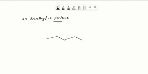 draw-the-structural-formula-for-each-of-the-following-alkenes-a-23-dimethyl-2-pentene-b-45-dibromo-1-hexene-c-trans-2-butene-d-cis-2-butene-e-12-dichlorocyclobutene-f-trans-i-chloro-2-butene-00398