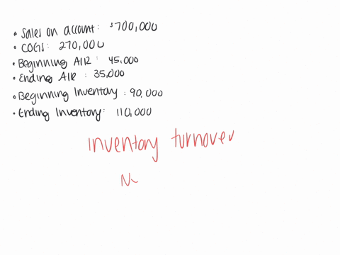 based-on-the-following-data-for-the-current-year-what-is-the-inventory-turnover-sales-on-account-during-year-700000-cost-of-goods-sold-during-year-270000-accounts-receivable-beginning-of-yea-01534