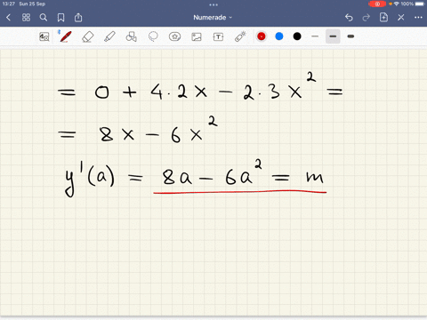 a-find-the-slope-m-of-the-tangent-to-the-curve-y-1-4x2-2x3-at-the-point-where-x-m-8a-6a2-b-find-equations-of-the-tangent-lines-at-the-points-1-3-and-2-1-yx-at-the-point-1-3-yx-at-the-point-2-46725