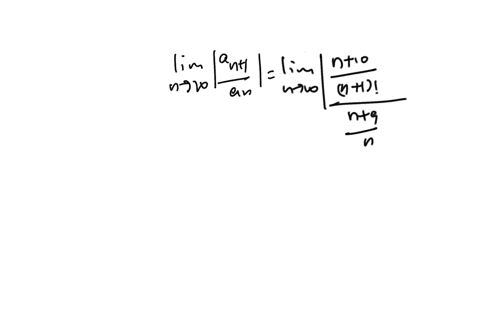 point-use-the-ratio-test-to-determine-whether-is14-converges-or-diverges-a-find-the-ratio-of-successive-terms-write-your-answer-as-fully-simplified-fraction-for-n-14_-ntl-lim-lim-n_o-77o-b-e-41809