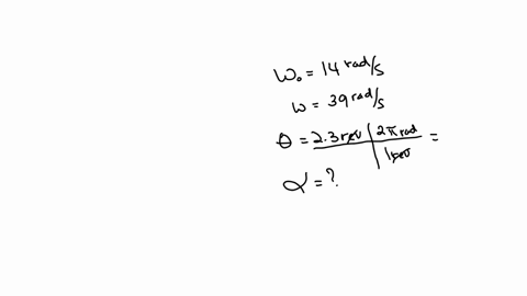 the-angular-speed-of-a-propeller-on-a-boat-increases-with-constant-acceleration-from-14-rads-to-39-rads-in-23-revolutions-what-is-the-angular-acceleration-of-the-propeller-48567