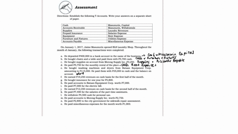 i-know-how-to-answer-them-but-i-dont-have-the-time-please-help-answer-all-correctly-ill-give-thumbs-up-assessment-directions-establish-the-following-t-accounts_-write-your-answers-on-a-separ-67507