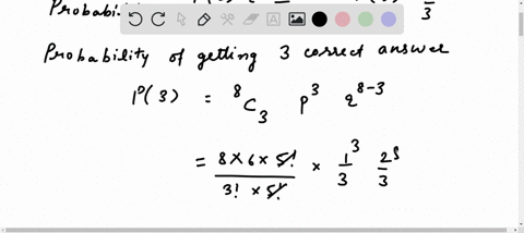 a-multiple-choice-test-consists-of-8-questions-and-3-answers-to-each-question-of-which-one-is-correct-if-a-student-answers-each-question-by-rolling-a-balanced-die-and-checking-the-first-answ-53588