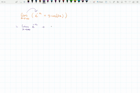 find-the-limit-if-the-limit-is-infinite-enter-or-0-as-appropriate-if-the-limit-does-not-otherwise-exist-enter-dne-lim-ex-9-cos2x-95802