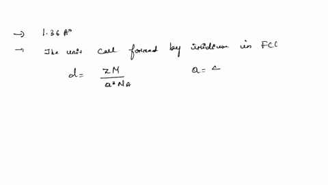 the-atomic-radius-of-iridium-is-136-aa-the-unit-cell-of-iridium-is-a-face-centered-cube-calculate-th-00208
