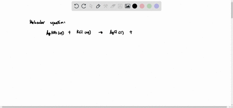 write-the-balanced-complete-ionic-equation-for-the-reaction-when-agno3-and-kcl-are-mixed-in-aqueous-solution-if-no-reaction-occurs-simply-write-only-nr-16492