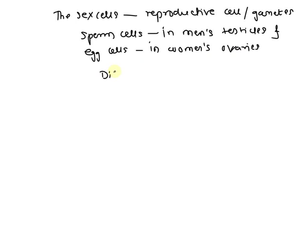 SOLVED: is another name for a sex cell. **the answer gametes was marked  wrong**