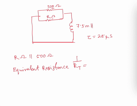 what-is-the-value-of-the-resistor-r-in-the-given-figure-if-the-time-constant-is-25-8-75-mh-0-1500n-s00-n-75002-1500-90683
