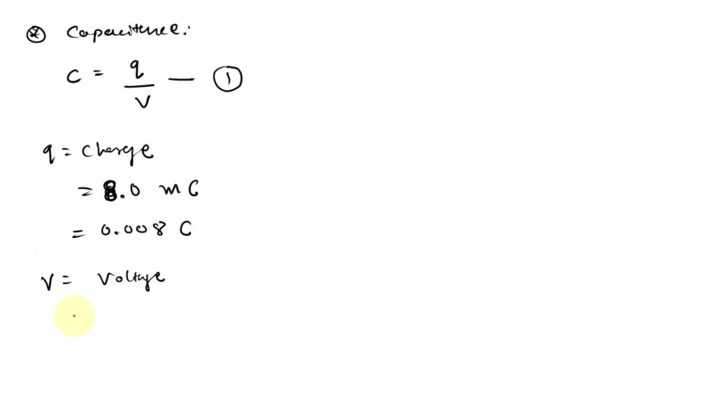 SOLVED 2.) What is the capacitance of a large Van de Graaff generator