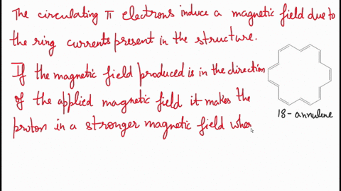 18-annulene-shows-two-signals-in-its-1h-nmr-spectrum-one-at-89-12-h-and-one-at-18-6-h-ppm-using-a-similar-argument-to-that-offered-for-the-chemical-shift-of-benzene-protons-explain-why-both-shielded-2