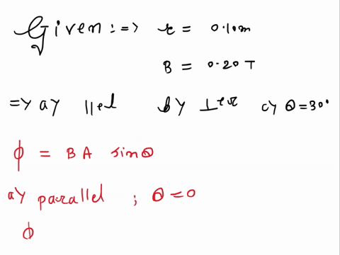 a-circular-loop-of-radius-010-m-is-rotating-in-a-uniform-external-magnetic-field-of-020-t-find-the-magnetic-flux-through-the-loop-due-to-the-external-field-when-the-plane-of-the-loop-and-the-02914