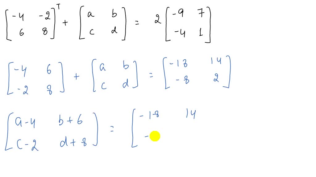 SOLVED: Your answer is correct. Find the value of a, b, c, and d. Enter ...