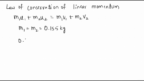 a-hockey-puck-of-mass-m1m1155-g-slides-from-left-to-right-with-an-initial-velocity-of-239-ms-it-collides-head-on-with-a-second-puck-of-the-same-mass-m2m1m2m1-moving-in-the-opposite-direction-78665