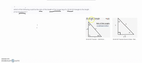 which-of-the-following-could-be-the-ratio-of-the-length-of-the-longer-leg-of-a-30-60-90-triangle-to-the-length-of-its-hypotenuse-84855