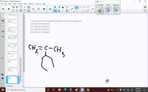 the-product-of-acid-catalysed-hydration-of-2-phenyl-propene-is-iit-2004-a-3-phenyl-2-propanol-b-1-ph-91165