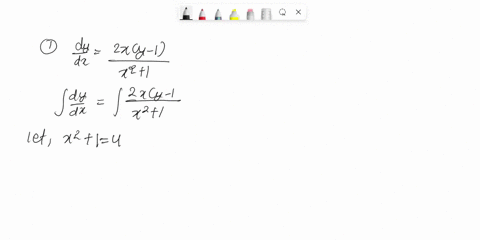 1-solve-the-differential-equation-dydx-2xy-1-x2-1-2-find-the-general-solution-of-xsin2y-dydx-x-12-27553