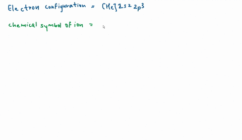 an-atomic-anion-with-a-charge-of-1-has-the-following-electron-configuration-mathrmhe-2-mathrms2-2-mathrmp3-begintabularll-hline-what-is-the-chemical-symbol-for-the-ion-square-hline-how-many-electrons