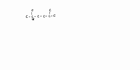 With regard to the carbon skeleton shown below, there are...