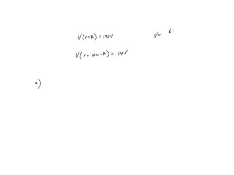 the-electric-potential-on-the-surface-of-a-charged-conducting-sphere-is-190-vand-100-cm-farther-from-the-center-of-the-sphere-the-potential-is-110-a-determine-the-radius-of-the-sphere-hint-u-18143
