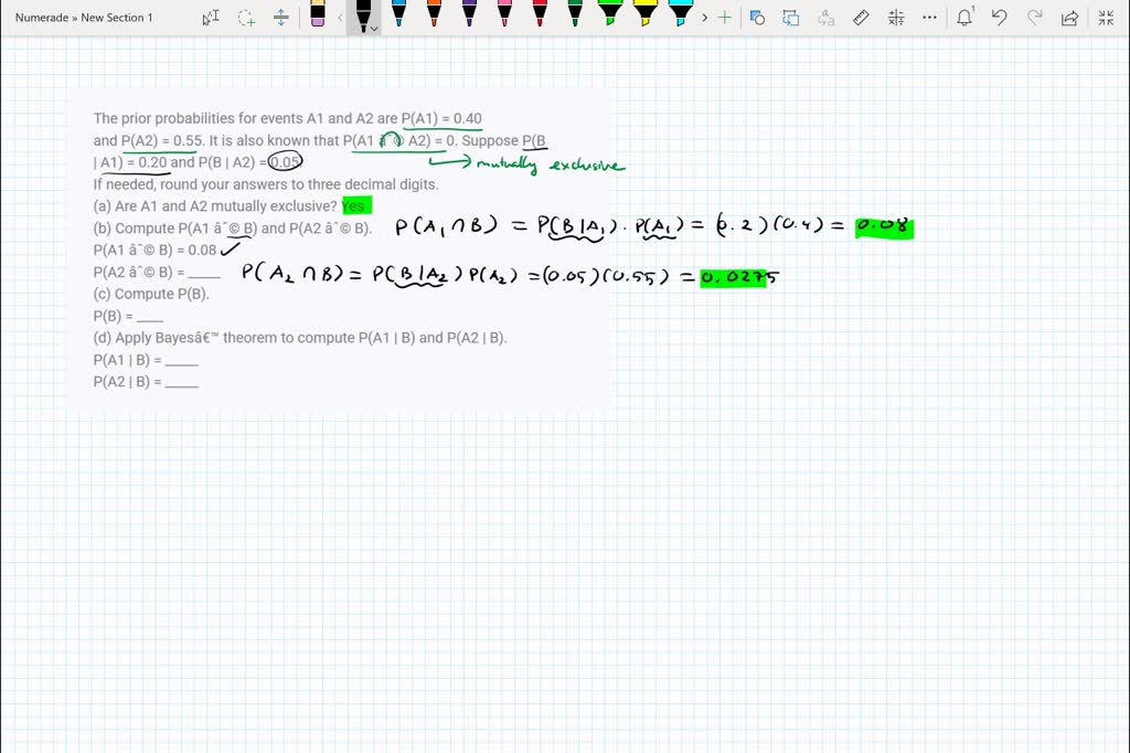 solved-the-prior-probabilities-for-events-a1-and-a2-are-p-a1-0-40