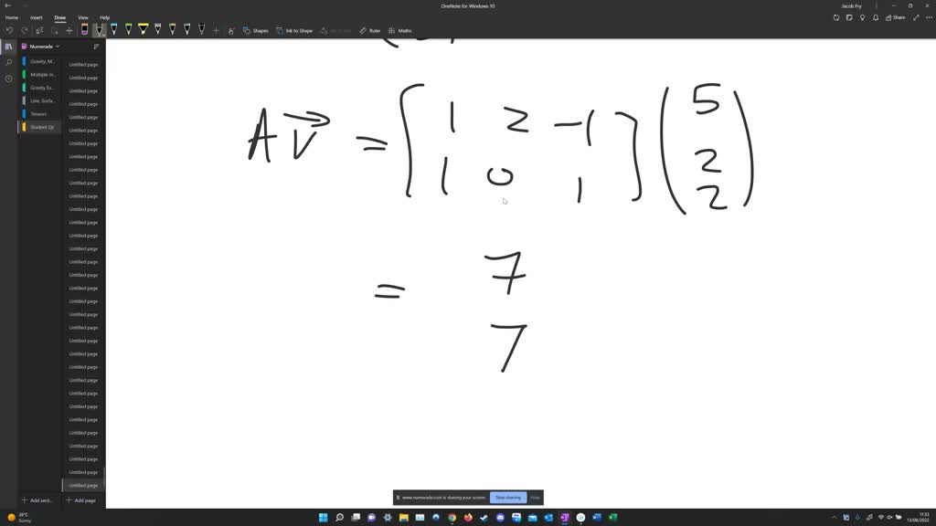 SOLVED An input image U is subjected to 2D transformation using a 2x2
