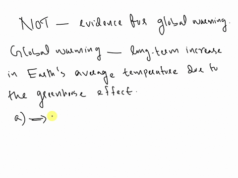 which-of-the-following-does-not-represent-evidence-for-global-warminga-the-10-hottest-years-on-record-have-occurred-since-1990-b-plants-in-northern-latitudes-have-increased-the-length-of-the-66018