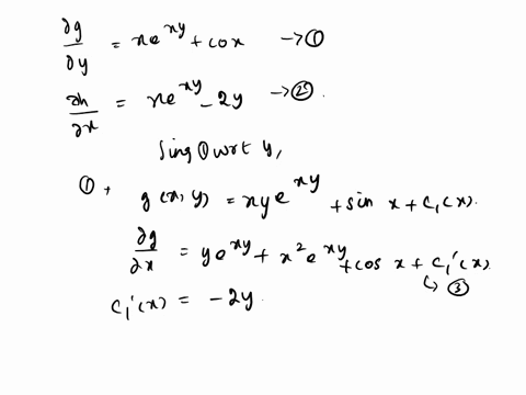 consider-the-vector-field-fx-y-yexy-sin-x-xexy-2y-evaluate-the-integral-over-c-of-f-dr-using-your-work-from-a-potential-function-where-c-runs-from-1-0-to-0-4-98454