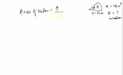 a-sector-of-a-circle-of-radius-17-mi-has-an-area-of-411-mi-2-find-the-central-angle-of-the-sector-round-your-answer-to-2-decimal-places-46736