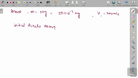 at-the-right-is-bhown-pipe-with-unifor-circular-cross-scction-camying-fluid-at-steady-flow-the-picce-of-the-pipe-we-are-considcring-has-length-l-and-cross-sectional-arca-the-fluid-is-flowing-06144