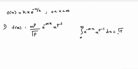 suppose-x-has-the-following-pdf-on-0-fxkxe-x2-find-the-value-of-k-that-makes-this-a-valid-distribution-find-the-expected-value-and-variance-of-this-distribution-59215