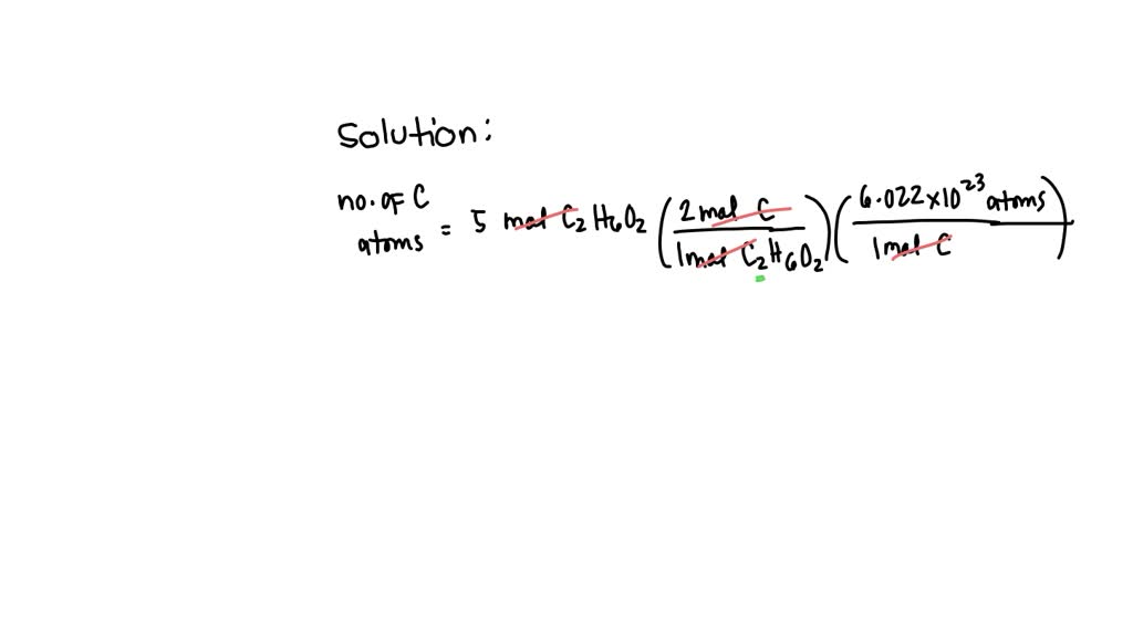 SOLVED How many atoms of carbon and how many grams of carbon are there