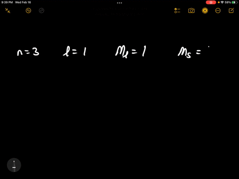 3-an-electron-has-the-following-set-of-quantum-numbers-in-which-orbital-is-the-electron-found-n3-l-1-ml-1-ms-12-a-3p-b-3s-c-3d-d-3f-e-4p-74742