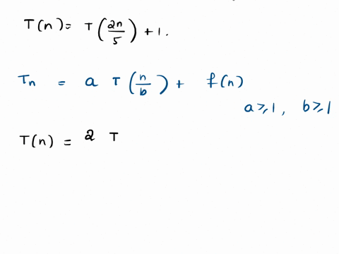 question-using-the-master-theorem-determine-the-0-category-of-the-solution-to-the-following-recurrence-equation-tn-t4-1-not-yet-answered-points-out-of-100-select-one-a-tn-e-01-flag-question-80877