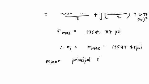 solid-mechanics-question-1-a-simply-supported-wide-flange-beam-has-a-concentrated-load-p-applied-at-mid-span-figla-the-state-of-stress-in-the-beam-web-at-element-c-is-knownfig1b-to-be-ox1230-75228