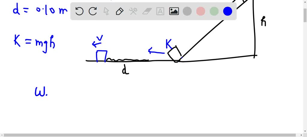 SOLVED: A block slides up a ramp that has an angle of 42° with respect ...