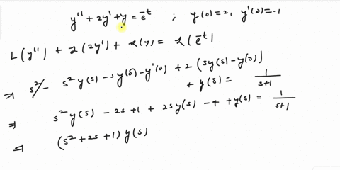 use-laplace-transform-technique-to-solve-y2yy-4e-given-30-2-and-y0-1-25514